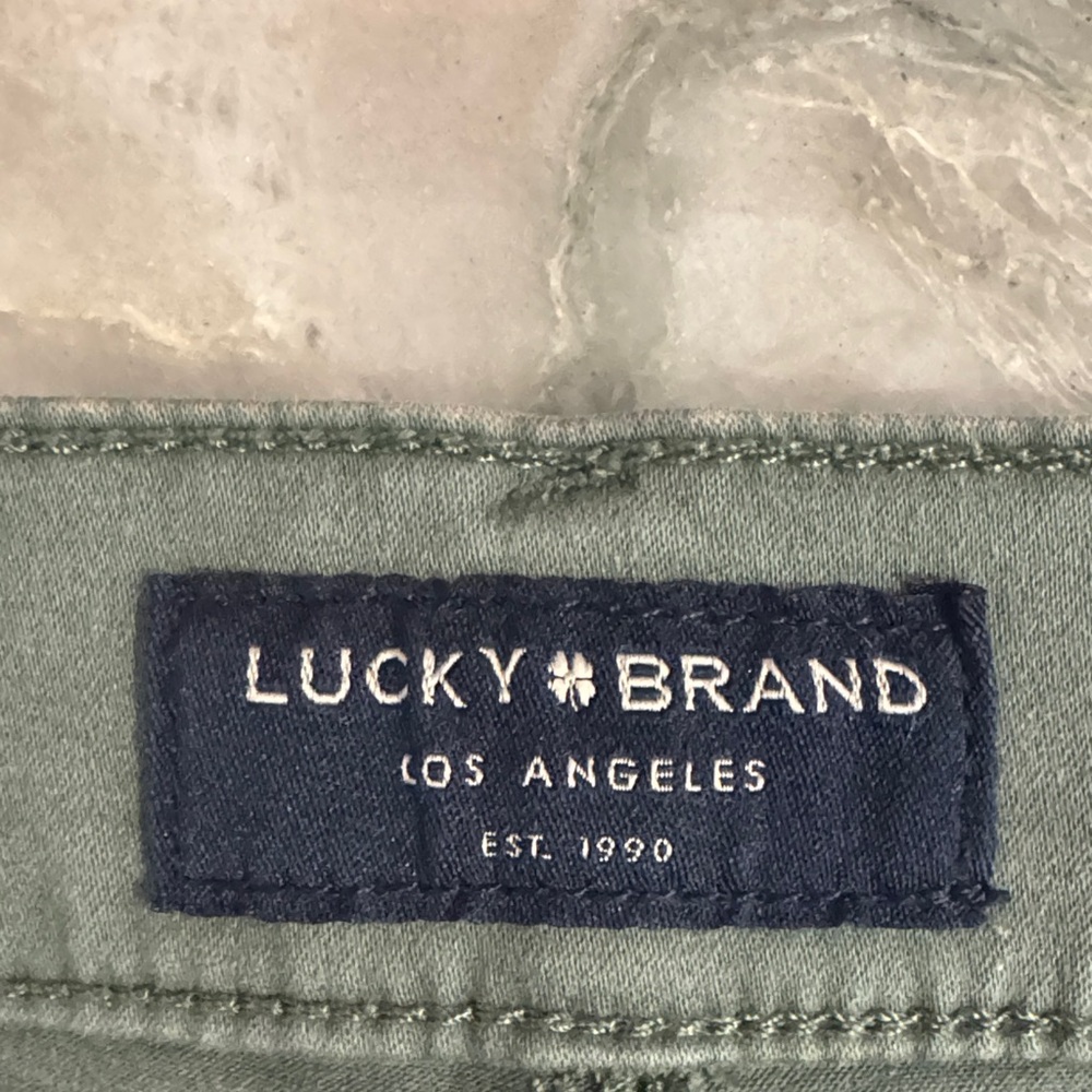 Lucky Brand Men's Olive Chino Pants 34x30